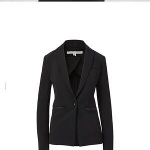 Veronica Beard Scuba Schoolboy Dickey Jacket Size 16